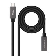 NANOCABLE 10.01.4402 2 m USB-A To USB-C Cable