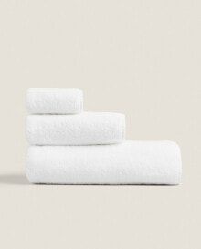 Washed cotton towel