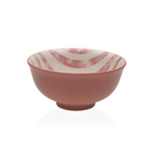 Bowl Versa Pink 8,5 x 5 x 8,5 cm Ceramic Porcelain