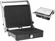 Grill elektryczny Aigostar Mocny Duży Grill/Opiekacz Do Panini/Tortilli 2000W Aigostar Stal Nierdzewna