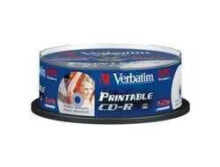 Verbatim 43439 чистые CD CD-R 700 MB 25 шт