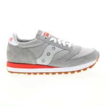 Купить мужские кроссовки Saucony: Saucony Jazz 81 S70539-27 Mens Gray Suede Lifestyle Sneakers Shoes