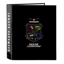 Ring binder Harry Potter House of champions Black Grey A4 27 x 33 x 6 cm