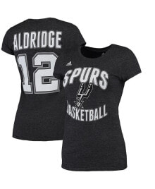 Футболка женская adidas LaMarcus Aldridge черная с названием San Antonio Spurs Name & Number купить онлайн