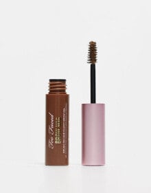 Too Faced – Brow Wig Brush On Hair Fluffy Brow Gel – Augenbrauengel mit Bürste