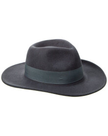 Купить мужские головные уборы Who Ced: Who Ced Ribbon Band Wool Felt Fedora Men's