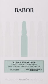 Vitalisierende und feuchtigkeitsspendende Gesichtsampullen mit Algen - Babor Ampoule Concentrates Algae Vitalizer