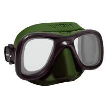 Masks and snorkels for scuba diving