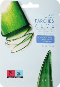 Beruhigende Gel-Patches für Körper und Gesicht mit Aloe Vera-Saft - Holika Holika Aloe Slice Soothing Gel