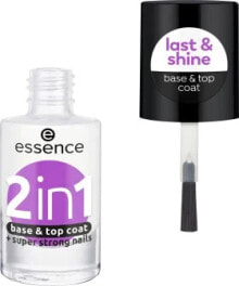 Base and top coat for nails