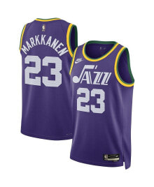 Nike men's and Women's Lauri Markkanen Purple Utah Jazz 2023/24 Swingman Replica Jersey - Classic Edition