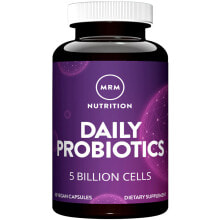 Пребиотики и пробиотики mrm Nutrition Daily Probiotics Ежедневный комплекс с пребиотиками, пробиотиками, постбиотиками и ферментами 30 веганских капсул