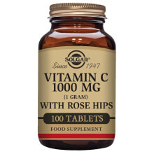 Витамин C solgar Vitamin C  Витамин С 1000 мг + экстракт шиповника 100 таблеток