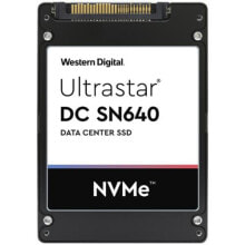 Внутренние твердотельные накопители (SSD) Western Digital Ultrastar DC SN640 2.5" 1920 GB PCI Express 3.1 3D TLC NVMe 0TS1928