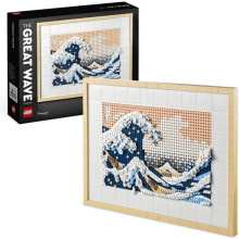 Lego Art 31208 Hokusai - Die groe Welle, japanische Wanddekoration, kreative Freizeit, Erwachsene