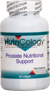 Витамины и БАДы для мужчин NutriCology Prostate Nutritional Support Добавка с дииндолилметаном для поддержки здоровья простаты 60 гелевых капсулы