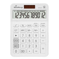 MROS191 - Desktop - Basic - 12 digits - Battery/Solar - White