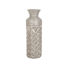 Vase Romimex Silver Ceramic 13 x 40 x 13 cm