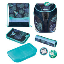 SoftLight Plus Bloomy Birds - Pencil pouch - Sport bag - Lunch box - Pencil case - School bag - Girl - Grade & elementary school - Backpack - 16 L - Side pocket