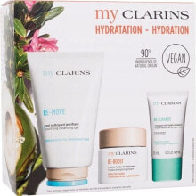 Clarins CLARINS SET (RE-MOVE DETOXIFY DERMO-CLEANSIING GEL 125ML + RE-BOOST HYDRA-ENERGIZING CREAM 50ML + RE-CHARGE DETOX-REPLUMPING NIGHT MASK 15ML)