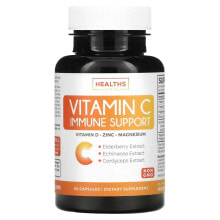 Витамин C Healths Harmony, Витамин C для поддержки иммунитета, 60 капсул
