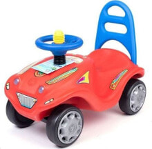 Детская каталка или качалка для малышей Margos Auto Mini-Mobile czerwone