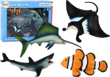 Educational play sets and action figures for children