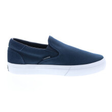 Lacoste Jump Serve Slip 07221 Cma Mens Blue Canvas Lifestyle Sneakers Shoes