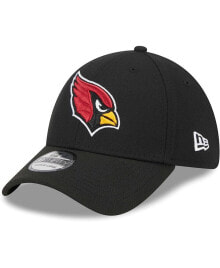 Купить мужские головные уборы New Era: Men's Black Arizona Cardinals Main 39THIRTY Flex Hat