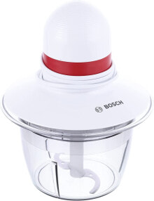 Bosch MMRP1000 электрический измельчитель пищи 0,8 L 400 W Красный, Прозрачный, Белый