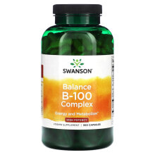 Swanson, Balance B-100 Complex, High Potency, 100 Capsules