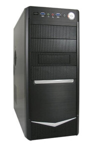 Компьютерные корпуса для игровых ПК LC-Power 7024B системный блок Midi Tower Черный 420 W