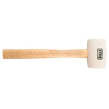 STEIN White rubber mallet wood handle 450g