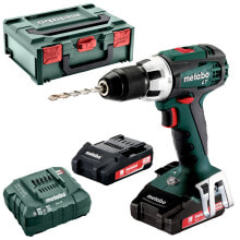 Купить шуруповёрты Metabo: Metabo Akku-Bohrschrauber BS 18 LT Compact mit 2x 2,0Ah Akkus + Lader in metaBOX