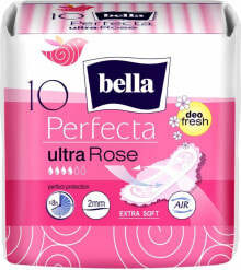 Гигиенические прокладки и тампоны Bella Perfecta Ultra Rose Sanitary pads 10 pcs