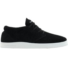 Купить черные мужские кроссовки Diamond Supply Co.: Diamond Supply Co. Deck Lace Up Mens Black Sneakers Casual Shoes A17DMFA06-BLK