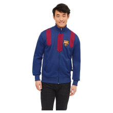 Купить толстовки BARCA: Толстовка BARCA Vintage Half Zip Голубая и багровая