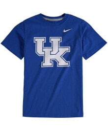 Nike big Boys Royal Kentucky Wildcats Cotton Logo T-shirt