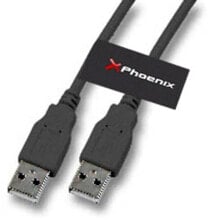 PHOENIX TECHNOLOGIES PHCABLEUSBAMAM3M USB-A 2.0 M/M Cable 3 m