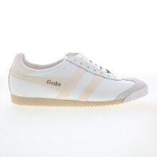 Gola Harrier 50 Leather CMA504 Mens White Leather Lifestyle Sneakers Shoes 7