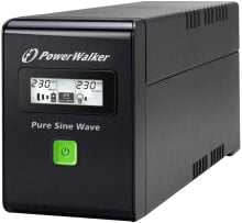 PowerWalker VI 600 SW источник бесперебойного питания 600 VA 360 W 3 розетка(и) 10120061