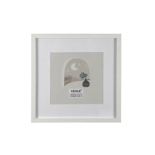 Photo frame Versa White MDF Wood 1,2 x 32 x 32 cm