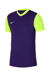 Dri-Fit Tiempo Prem II Jsy Ss Erkek Mor Futbol Tişört