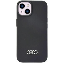 AUDI Silicone iPhone 14.15.13 6.1 Aulsrip14Q3D1Bk phone case