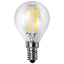 MATEL Led spherical filament bulb G45 E14 warm clear 4W