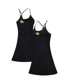 Купить женские платья Established & Co.: Women's Black Iowa Hawkeyes Campus Rec Dress