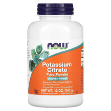 NOW Potassium Citrate Pure Powder -- 12 oz