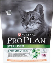 Сухие корма для кошек сухой корм для кошек Purina, Pro Plan,  Sterillised, для стерилизованных, с лососем, 0.4 кг
