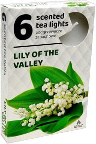 Teekerze Maiglöckchen 6 St. - Admit Scented Tea Light Lily Of The Valley