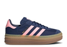 Wmns Gazelle Bold 'Blue Pink Spark'